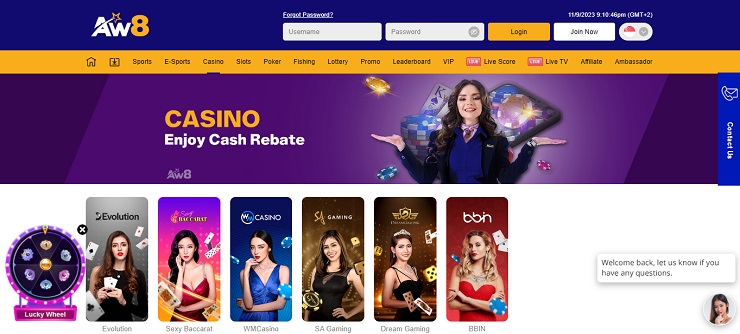 Aw8 Casino Singapore