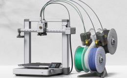 An image of the Bambu Lab A1 3D printer
