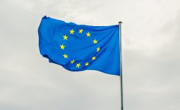 A picture of the EU flag. The bloc is investigating Elon Musk's X after concerns it breached the bloc's DSA rules