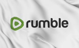 Logo of Rumble, the video sharing platform popular with free speech activists and ring wing commentators